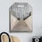 Galvanized Metal & Wood Envelope Wall Organizer